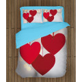 Povlečení s přikrývkou - Hanging Hearts