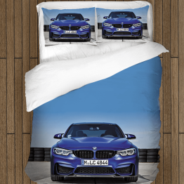 Povlečení s přikrývkou - BMW Blue