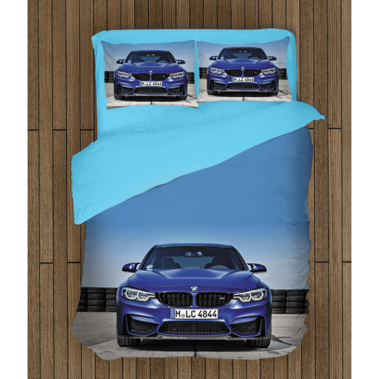 Povlečení s přikrývkou - BMW Blue
