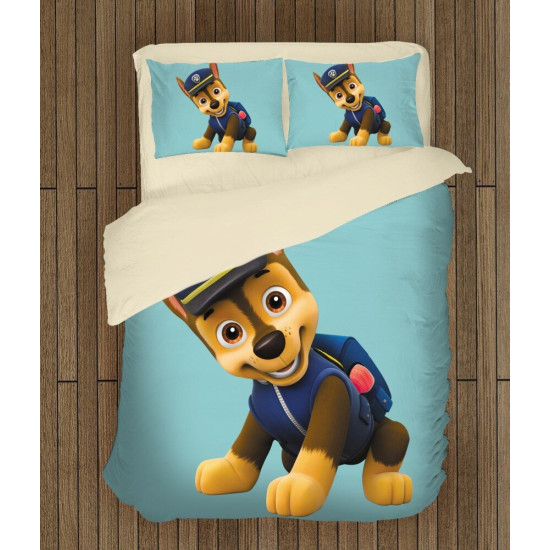 Povlečení s přikrývkou - Chase Paw Patrol