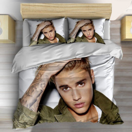 Ložní souprava - Justin Bieber White