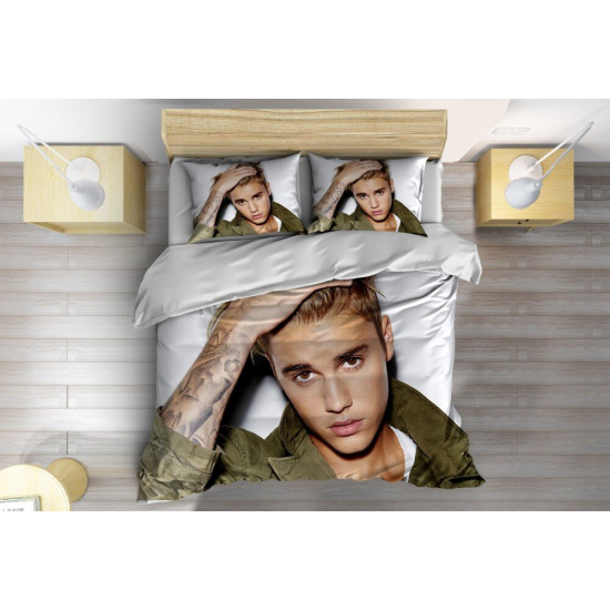 Ložní souprava - Justin Bieber White
