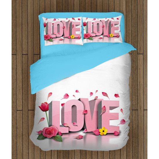 Povlečení s přikrývkou - Long Live Love