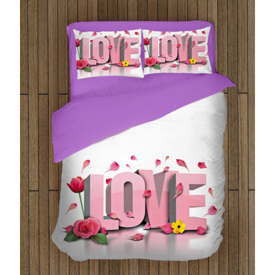 Povlečení s přikrývkou - Long Live Love