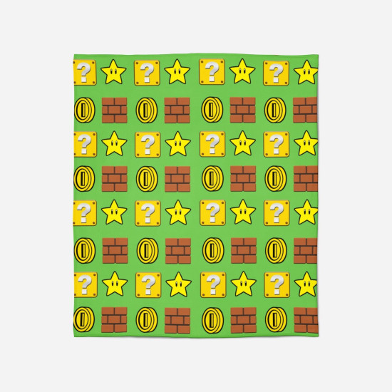 Měkká deka - Super Mario Coins