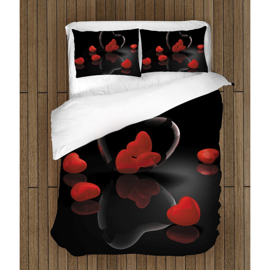 Povlečení s přikrývkou - Love Story