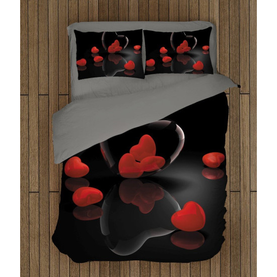 Povlečení s přikrývkou - Love Story