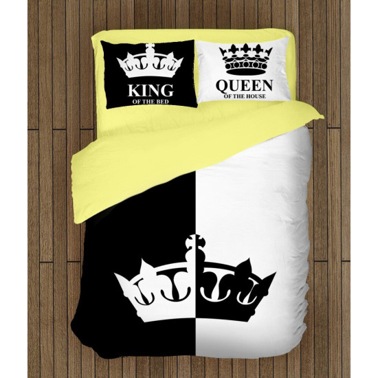 Ložní soupravy s přikrývkou - Queen and King