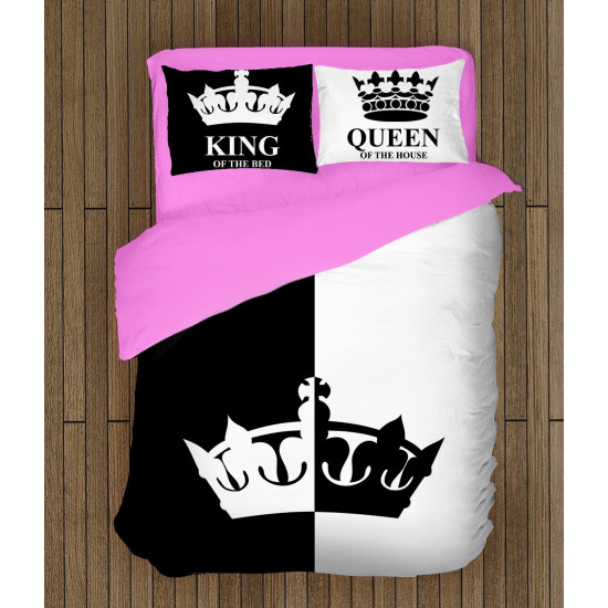 Ložní soupravy s přikrývkou - Queen and King
