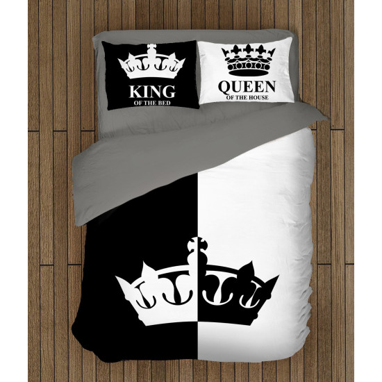 Ložní soupravy s přikrývkou - Queen and King
