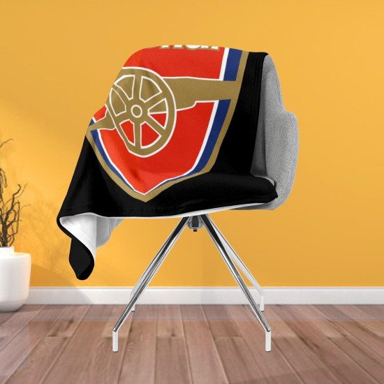 Fotbalová deka - Arsenal Black
