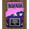 Ložní soupravy s přikrývkou - Happy Valentine Day