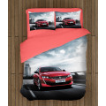 Ložní soupravy s přikrývkou - Peugeot Red