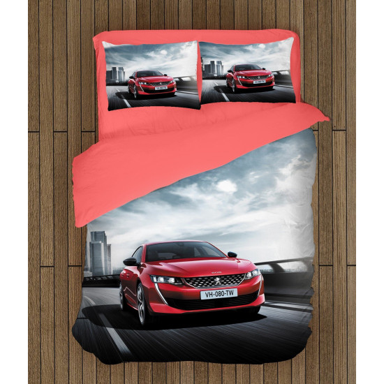 Ložní soupravy s přikrývkou - Peugeot Red