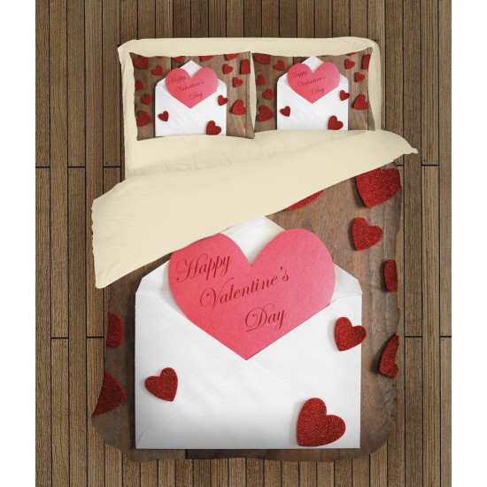 Ložní souprava - Valentine's Day Card