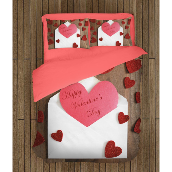 Ložní souprava - Valentine's Day Card