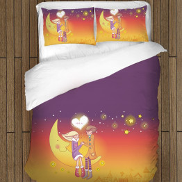 Povlečení s přikrývkou - Romantic Night