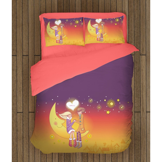 Povlečení s přikrývkou - Romantic Night