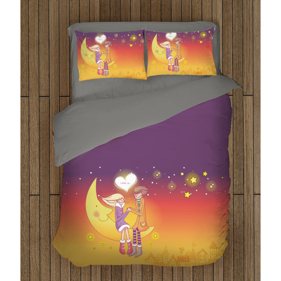Povlečení s přikrývkou - Romantic Night