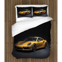 Ložní souprava - Yellow Porsche