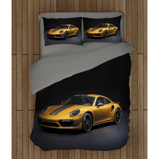 Ložní souprava - Yellow Porsche
