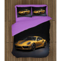 Ložní souprava - Yellow Porsche