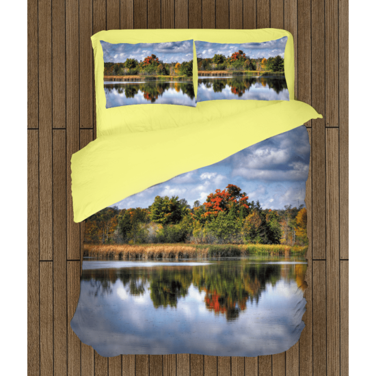 Povlečení s přikrývkou - Autumn Lake