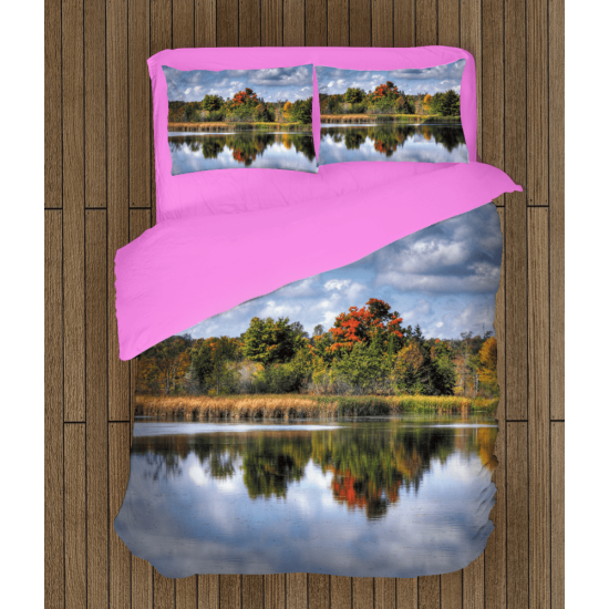 Povlečení s přikrývkou - Autumn Lake