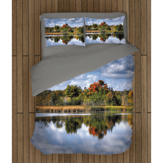 Povlečení s přikrývkou - Autumn Lake