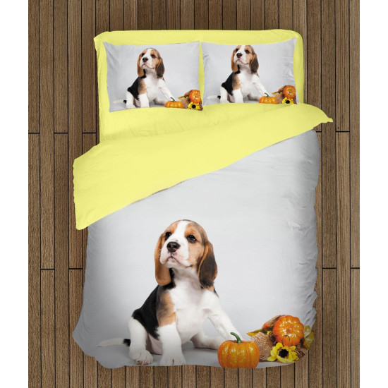 3D povlečení s přikrývkou - Baby Beagle