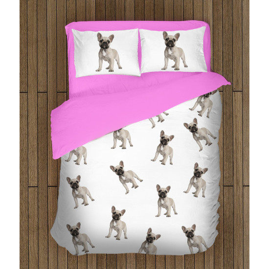 Ložní soupravy s přikrývkou - French Bulldogs