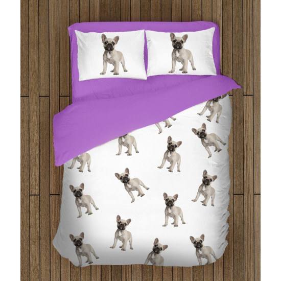 Ložní soupravy s přikrývkou - French Bulldogs