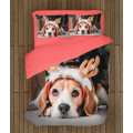 Ložní soupravy s přikrývkou - Christmas Beagle