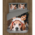 Ložní soupravy s přikrývkou - Christmas Beagle
