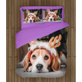 Ložní soupravy s přikrývkou - Christmas Beagle