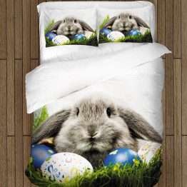 Povlečení s přikrývkou - Easter Bunny