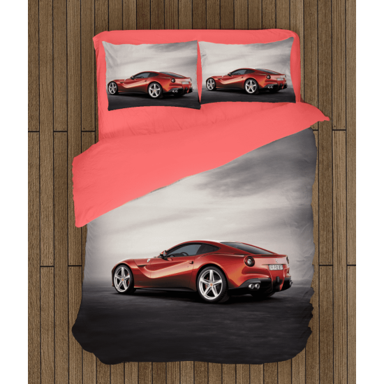 Povlečení s přikrývkou - Red Ferrari