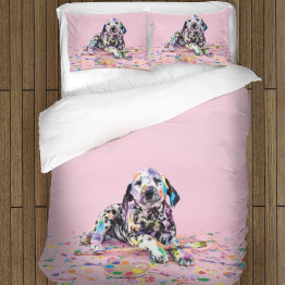 Povlečení s přikrývkou - Dalmatian Baby