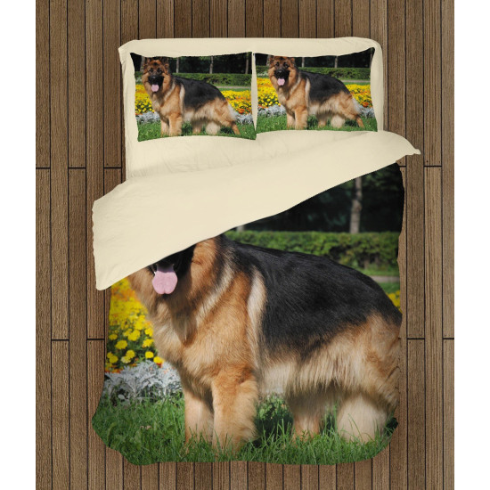 Povlečení s přikrývkou - German Shepherd Dog
