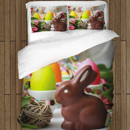 Povlečení s přikrývkou - Chocolate Bunny