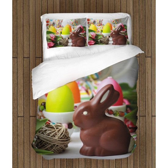 Povlečení s přikrývkou - Chocolate Bunny