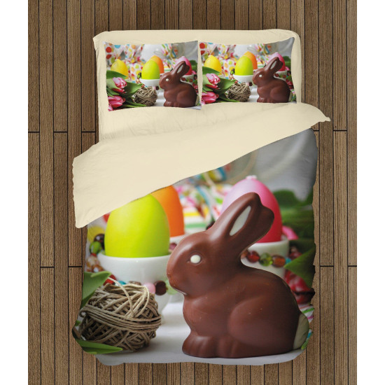 Povlečení s přikrývkou - Chocolate Bunny