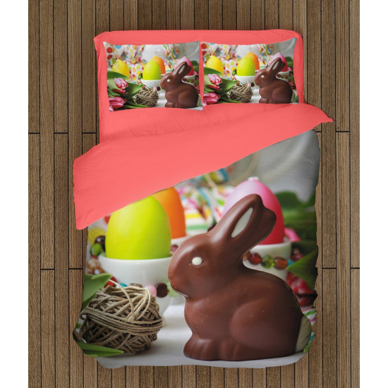 Povlečení s přikrývkou - Chocolate Bunny