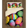 Povlečení s přikrývkou - Colorful Easter Eggs