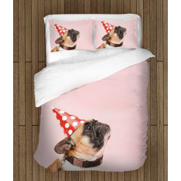 Přikrývka - French Bulldog Party
