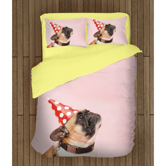 Přikrývka - French Bulldog Party