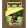 Povlečení s přikrývkou - Rottweiler Baby