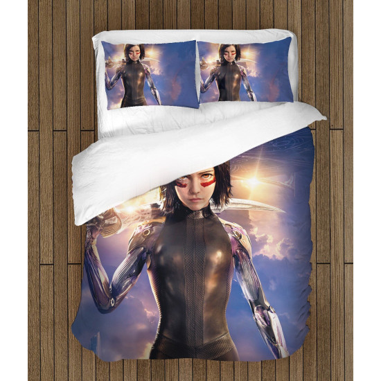 3D povlečení s přikrývkou - Alita
