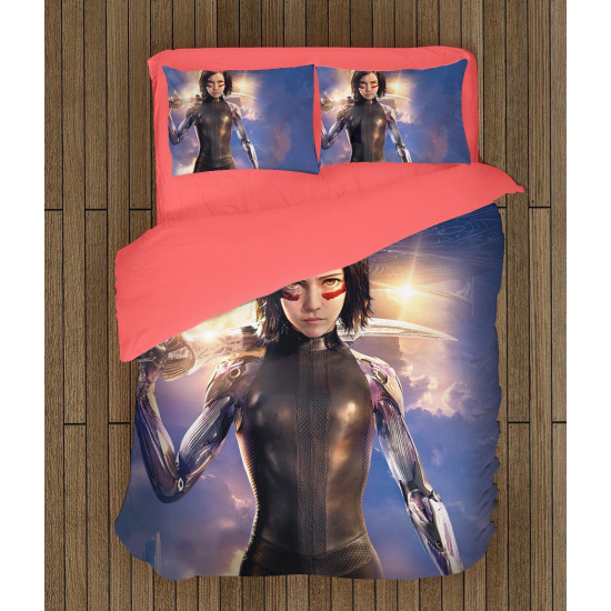 3D povlečení s přikrývkou - Alita