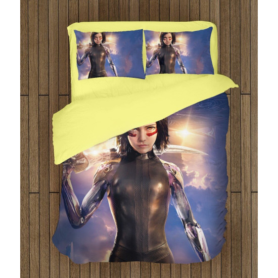 3D povlečení s přikrývkou - Alita